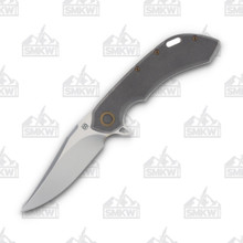 Olamic Wayfarer 247 Folding Knife T-109B Bowie (Dark Wash  Bronze Matte)