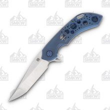 Olamic Wayfarer 247 Folding Knife 090Q Companto (Kinetic Sky  Acid Rain)