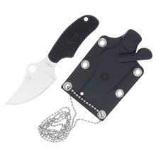 Spyderco ARK Fixed Blade Knife Black FRN