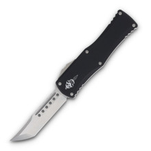 Microtech Hera Hellhound Out-The-Front Automatic Knife (S/E Stonewash | Black)