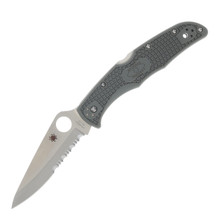 Spyderco Endura 4 FRN Foliage Green 3.8in Partially Serrated Blade SPC10PSFG