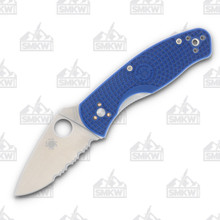 Spyderco Persistence Lightweight Folding Knife Blue FRN