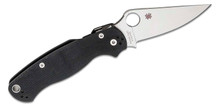 Spyderco Para Military 2 Left-Handed Folding Knife Black G-10