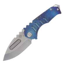 Medford Praetorian Genesis T 3.3in Drop Point Blade Flamed Galaxy