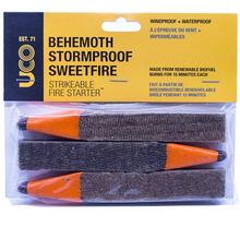 Uco Ware Stormproof Behemoth Strikeable Fire Starter 3 pk (6) MT-BEHEMOTH-3P