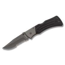 KA-BAR G10 Mule Folding Knife 3.87in Partially Serrated Clip Point