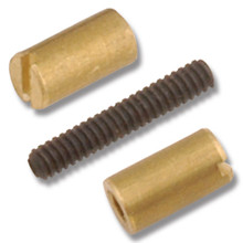 Brass Acorn Nut Rivet - 3/16"