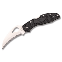 Spyderco Byrd Folding Knife Serrated Hawkbill