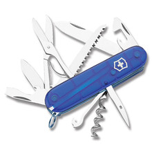 Victorinox Huntsman Swiss Army Knife Translucent Sapphire