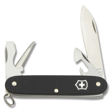 Victorinox Pioneer Swiss Army Knife Black Alox V54968 - Smoky