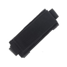 7 Inch Carry All Black Cordura Zip Pouch AC181 AC181 - Smoky
