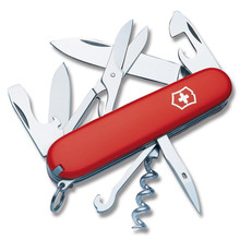 Victorinox Climber Swiss Army Knife Red with Pouch