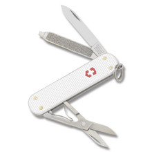 Victorinox Classic SD Swiss Army Knife Silver Alox