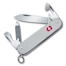 Victorinox Cadet Swiss Army Knife Silver Alox V56042