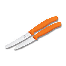 Victorinox Utility and Paring Knife Combo Orange