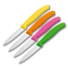 Victorinox 4 Piece Kitchen Paring Knife Set Multi-Color