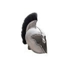 Trojan Helmet with Black Horsehair Crest