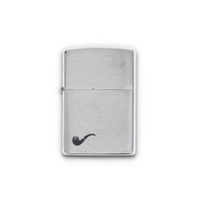 Zippo Brushed Chrome Pipe Lighter