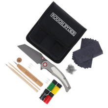 Rough Ryder Tattoo Series Design Your Own Folding Knife Kit (Gray Aluminum) RR2549
