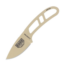 ESEE Candiru Fixed Blade Knife Desert Tan Blade Black Sheath