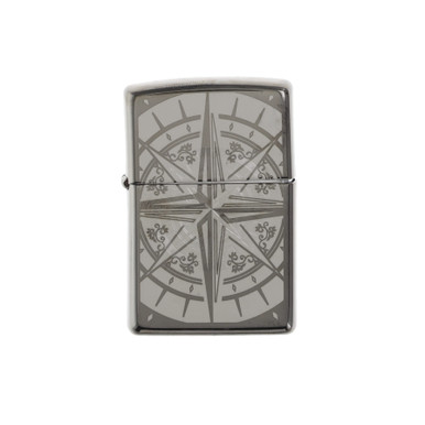 Zippo Black Ice Celestial Compass Lighter ZP29232 - Smoky Mountain