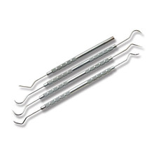 4 Piece Carbon Steel Pick Set