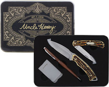 Uncle Henry Mini Pro Hunter And Detail Hunter Combo Knife Set 