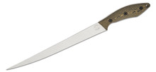 White River Fillet Knife 10.0 in Maple and Black Richlite Handle