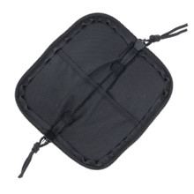 9&quot; Black Cordura Zipper Pouch