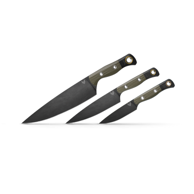 Hand Made BBQ/Chef/Kitchen Knife Set – Smoky Blades