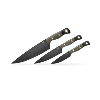 Hand Made BBQ/Chef/Kitchen Knife Set – Smoky Blades