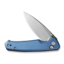 CIVIVI Altus Folding Knife Blue 2.97 Inch Plain Stonewash Drop Point