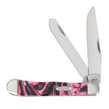 Case Black Salmon Corelon Trapper Folding Knife CA6073BLS