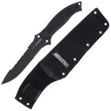 Blackhawk Nightedge Fixed Blade Knife With Molle Compatible Ballistic Sheath