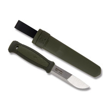 Morakniv Kansbol Fixed OD Green 4.29 In. Sandvik Drop Point FS12634