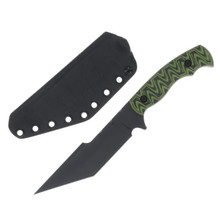 Toor Tanto Phosphor Green Fixed Blade Knife TANTOPG