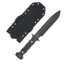Wander Tactical Centuria Fixed Blade Knife (Iron Washed | Black Micarta) WTCENT01