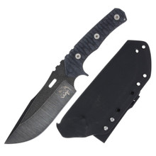 Wander Tactical Haast Eagle 2.0 Drop Point 5.7in Fixed Black Micarta