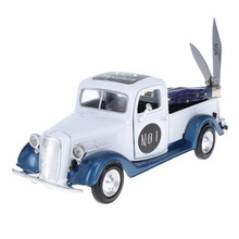 Frost Cutlery World's Best Son Knife and Truck Gift Set (Blue Jigged Bone Mini Trapper  1937 Ford)