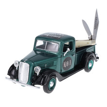 Frost Cutlery World's Best Grandpa Knife and Truck Gift Set (White Smooth Bone Mini Trapper  1937 Ford)
