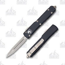 Microtech Ultratech Out-The-Front Automatic Knife (D/E Stonewash F/S | Black)