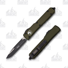 Microtech Ultratech Out-The-Front Automatic Knife (S/E Black | OD Green)