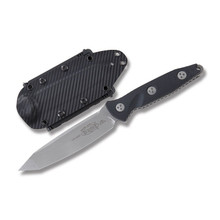 Microtech SOCOM Alpha Fixed Blade Knife (T/E Apocalyptic | Black G-10)