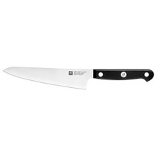 JA Henckel Zwilling Gourmet Prep Knife with Black POM Handle and Satin Finish Friodur 5.5" Prep Blade Model 36111-143 1002387