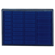 Ruddles Mills Hardboard Display with Blue Insert 20.25 x 14.25 x 2 In DS14B