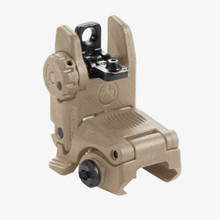 Magpul MOE MBUS Back-Up Sight - Rear - Flat Dark Earth MAG248FDE