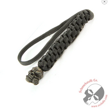 Schmuckatelli Rose Lanyard Bead Black Pewter SC4ARBLBB