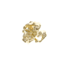 Schmuckatelli Co. Jester Skull Bead – 18k Gold Plated SCJSG