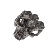 Schmuckatelli Co. Jester Skull Bead – Hematite Finish SCJSHM