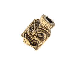 Schmuckatelli Co. Ku Tiki Bead – Antique 18k Gold Plated SCKUAG